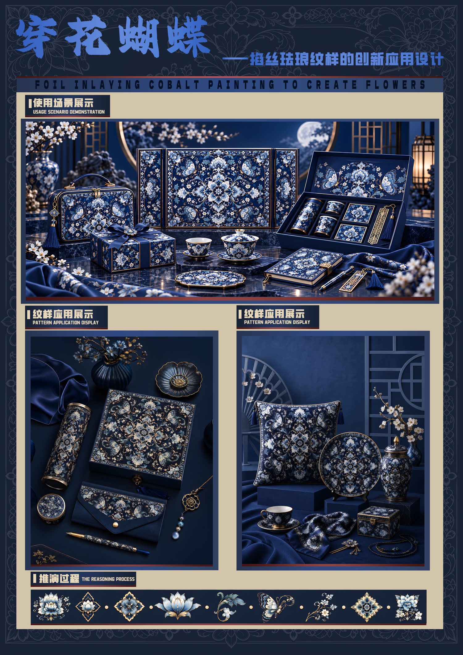 穿花蝴蝶 展板二：应用与推演